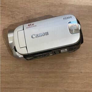For Parts/Repair Canon FS300 video camera  camcorder see description